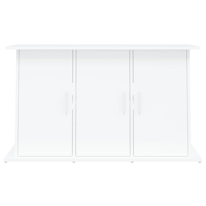 Mobiletto portaoggetti per acquario 101 x 41 x 58 cm in legno ingegnerizzato bianco 02_0045040