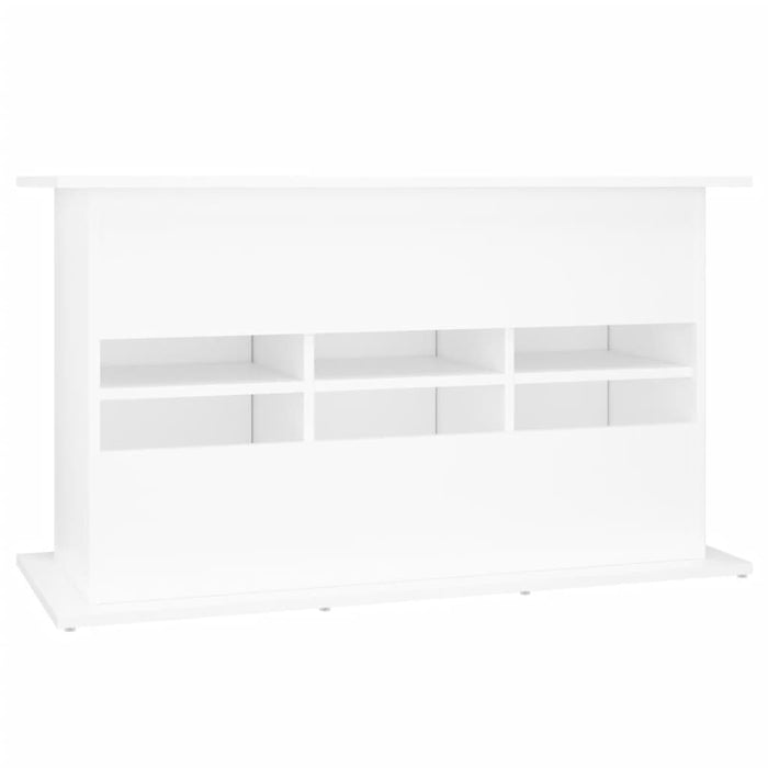 Mobiletto portaoggetti per acquario 101 x 41 x 58 cm in legno ingegnerizzato bianco 02_0045040
