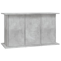 Mobiletto portaoggetti per acquario 101 x 41 x 58 cm in legno ingegnerizzato grigio 02_0045043