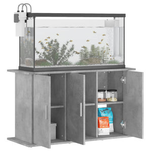 Supporto Acquario 101x41x58 cm Legno Multistrato Grigio Cemento