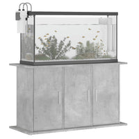 Supporto Acquario 101x41x58 cm Legno Multistrato Grigio Cemento