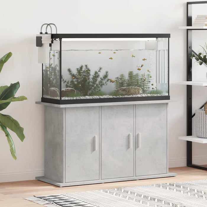 Supporto per acquario in cemento grigio 101x41x58 cm in legno ingegnerizzato 833635