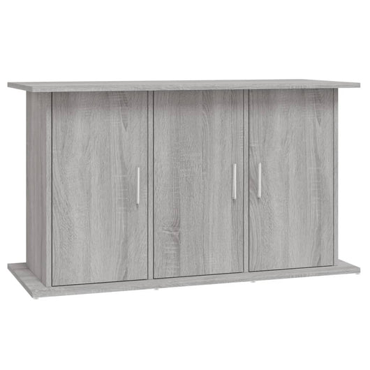 Mobiletto portaoggetti per acquario Sonoma 101 x 41 x 58 cm in legno ingegnerizzato grigio 02_0045084
