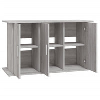 Mobiletto portaoggetti per acquario Sonoma 101 x 41 x 58 cm in legno ingegnerizzato grigio 02_0045084