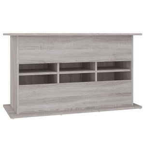 Mobiletto portaoggetti per acquario Sonoma 101 x 41 x 58 cm in legno ingegnerizzato grigio 02_0045084