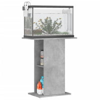 Supporto per acquario in cemento grigio 60,5x36x72,5 cm in legno ingegnerizzato 833643