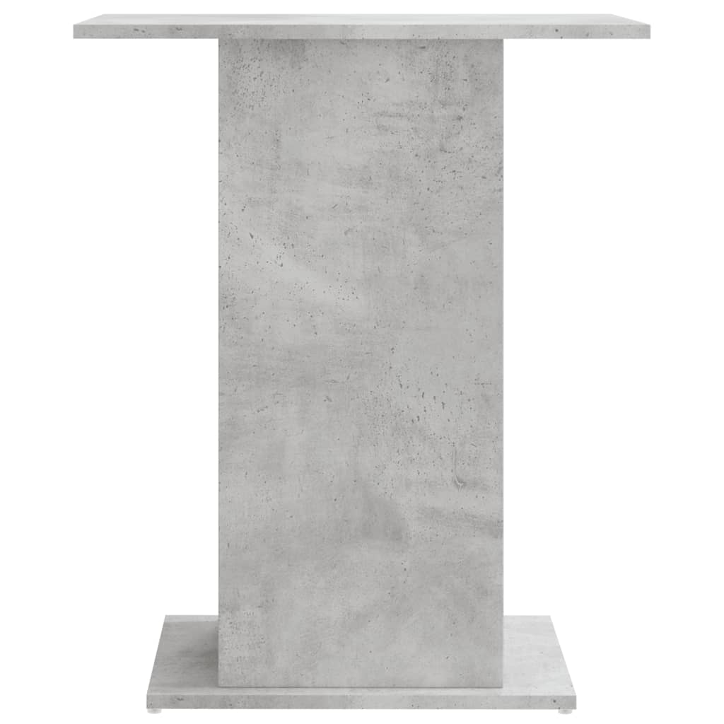 Supporto per acquario in cemento grigio 60,5x36x72,5 cm in legno ingegnerizzato 833643