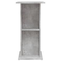 Supporto per acquario in cemento grigio 60,5x36x72,5 cm in legno ingegnerizzato 833643