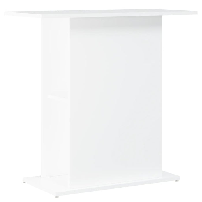 Supporto per acquario bianco 75x36x72,5 cm in legno ingegnerizzato 833647