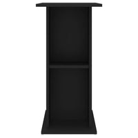 Supporto per Acquario Nero 75x36x72,5 cm in Legno Multistrato