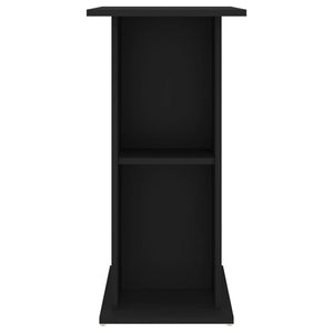 Supporto per Acquario Nero 75x36x72,5 cm in Legno Multistrato