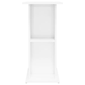 Supporto Acquario 75x36x72,5 cm Legno Multistrato Bianco Lucido