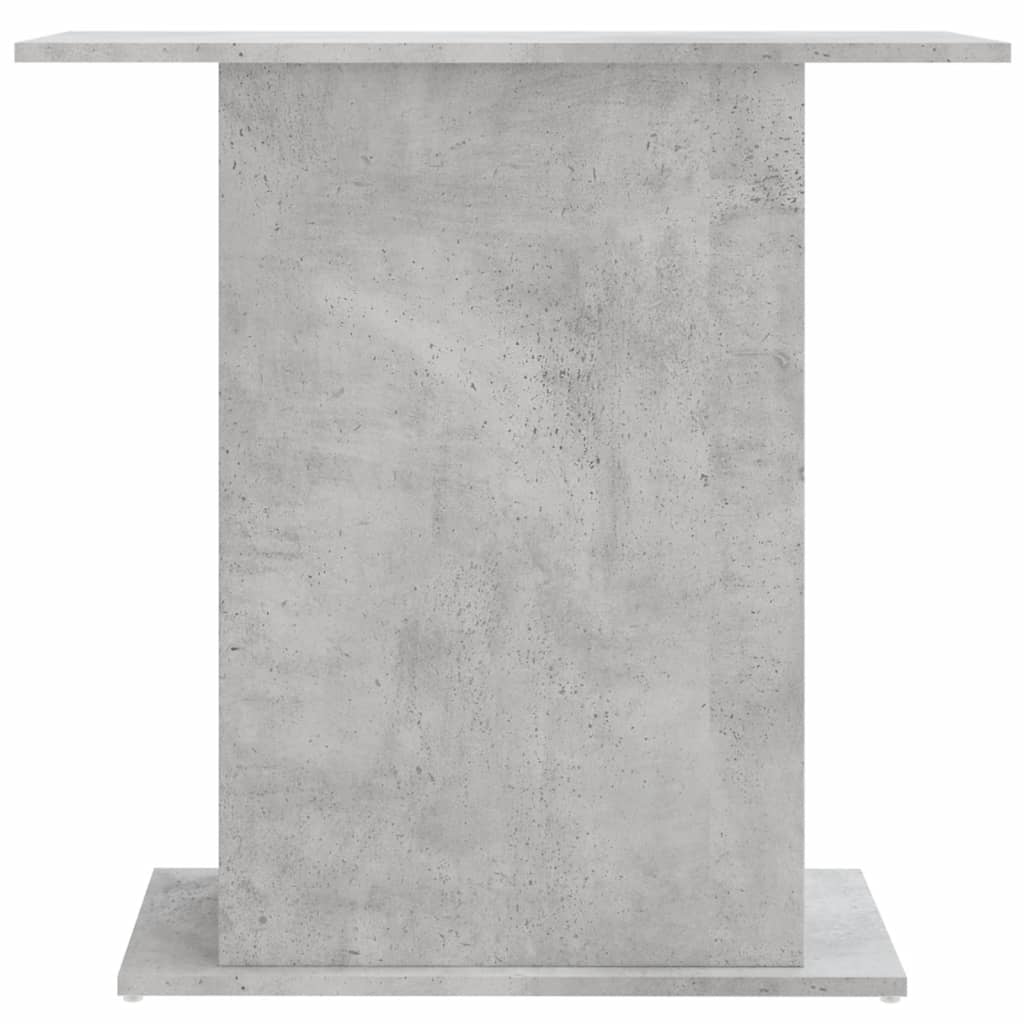 Supporto per Acquario 75x36x72,5 cm Multistrato Grigio Cemento 833651