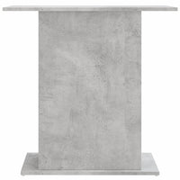 Supporto per Acquario 75x36x72,5 cm Multistrato Grigio Cemento 833651