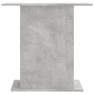 Supporto per Acquario 75x36x72,5 cm Multistrato Grigio Cemento 833651