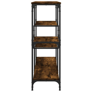 Tavolo Consolle Rovere Fumo 103x32x95 cm Legno Multistrato