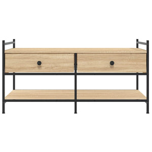 Tavolino da Salotto Rovere Sonoma 99x50x50cm Legno Multistrato 833961