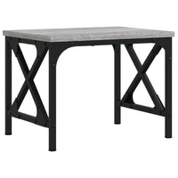 Supporto per stampante tavolo mobile ufficio sonoma 40 x 30 x 31 cm legno ingegnerizzato grigio 02_0044777