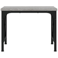 Supporto Stampante Grigio Sonoma 40x30x31 cm Legno Multistrato 833988