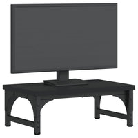 Supporto per Monitor Nero 37x23x14 cm Legno Multistrato 833995