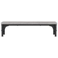 Supporto per monitor da tavolo mobile da ufficio Sonoma 55 x 23 x 14 cm legno ingegnerizzato grigio 02_0045000