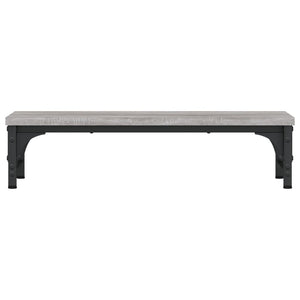 Supporto per monitor da tavolo mobile da ufficio Sonoma 55 x 23 x 14 cm legno ingegnerizzato grigio 02_0045000