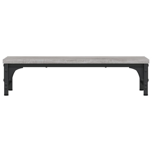 Supporto per monitor da tavolo mobile da ufficio Sonoma 55 x 23 x 14 cm legno ingegnerizzato grigio 02_0045000