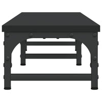Supporto per Monitor Nero 105x23x15,5 cm Legno Multistrato 834010