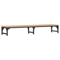 Supporto per monitor tavolo mobile ufficio sonoma 105 x 23 x 155 cm legno ingegnerizzato marrone 02_0044983