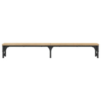 Supporto per monitor tavolo mobile ufficio sonoma 105 x 23 x 155 cm legno ingegnerizzato marrone 02_0044983