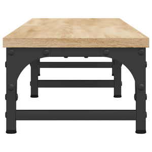 Supporto per monitor tavolo mobile ufficio sonoma 105 x 23 x 155 cm legno ingegnerizzato marrone 02_0044983