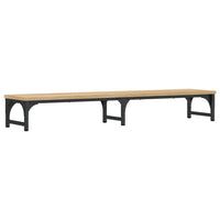 Supporto per monitor tavolo mobile ufficio sonoma 105 x 23 x 155 cm legno ingegnerizzato marrone 02_0044983