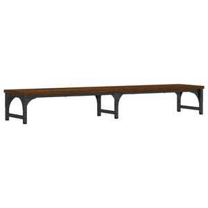 Supporto per monitor 105 x 23 x 155 cm in legno ingegnerizzato marrone 02_0045030