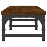 Supporto per monitor 105 x 23 x 155 cm in legno ingegnerizzato marrone 02_0045030