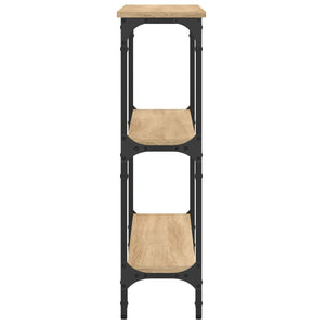 Tavolino Consolle Rovere Sonoma 100x22,5x75cm Legno Multistrato