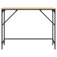 Tavolo Consolle Rovere Sonoma 100x32x75 cm in Legno Multistrato 834056