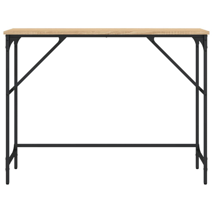 Tavolo Consolle Rovere Sonoma 100x32x75 cm in Legno Multistrato 834056