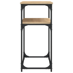 Tavolino Consolle Rovere Sonoma 100x35,5x75cm Legno Multistrato