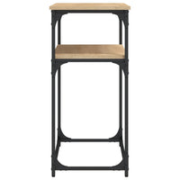 Tavolino Consolle Rovere Sonoma 100x35,5x75cm Legno Multistrato 834066