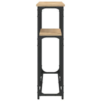 Tavolino Consolle-Tavolino da soggiorno-Tavolo Rovere Sonoma 145x22,5x75cm Legno Multistrato