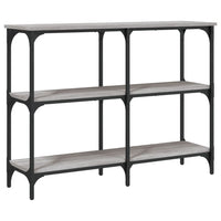Tavolo Consolle Grigio Sonoma 100x29x75 cm in Legno Multistratocod mxl 131260