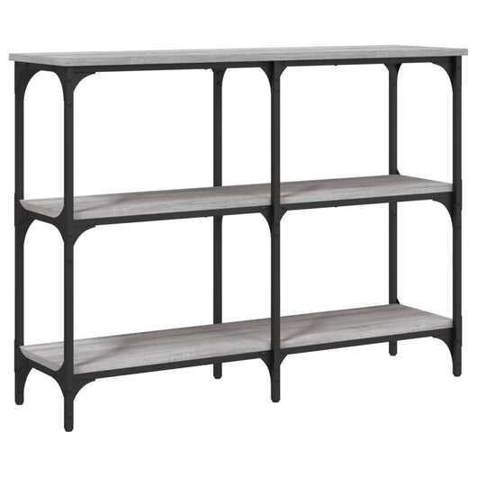 Tavolo Consolle Grigio Sonoma 100x29x75 cm in Legno Multistratocod mxl 131260