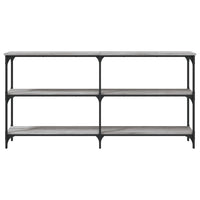 Tavolo Consolle Grigio Sonoma 150x29x75 cm in Legno Multistrato 834108
