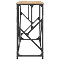 Tavolo Consolle Rovere Sonoma 100x40x80 cm in Legno Multistrato 834116