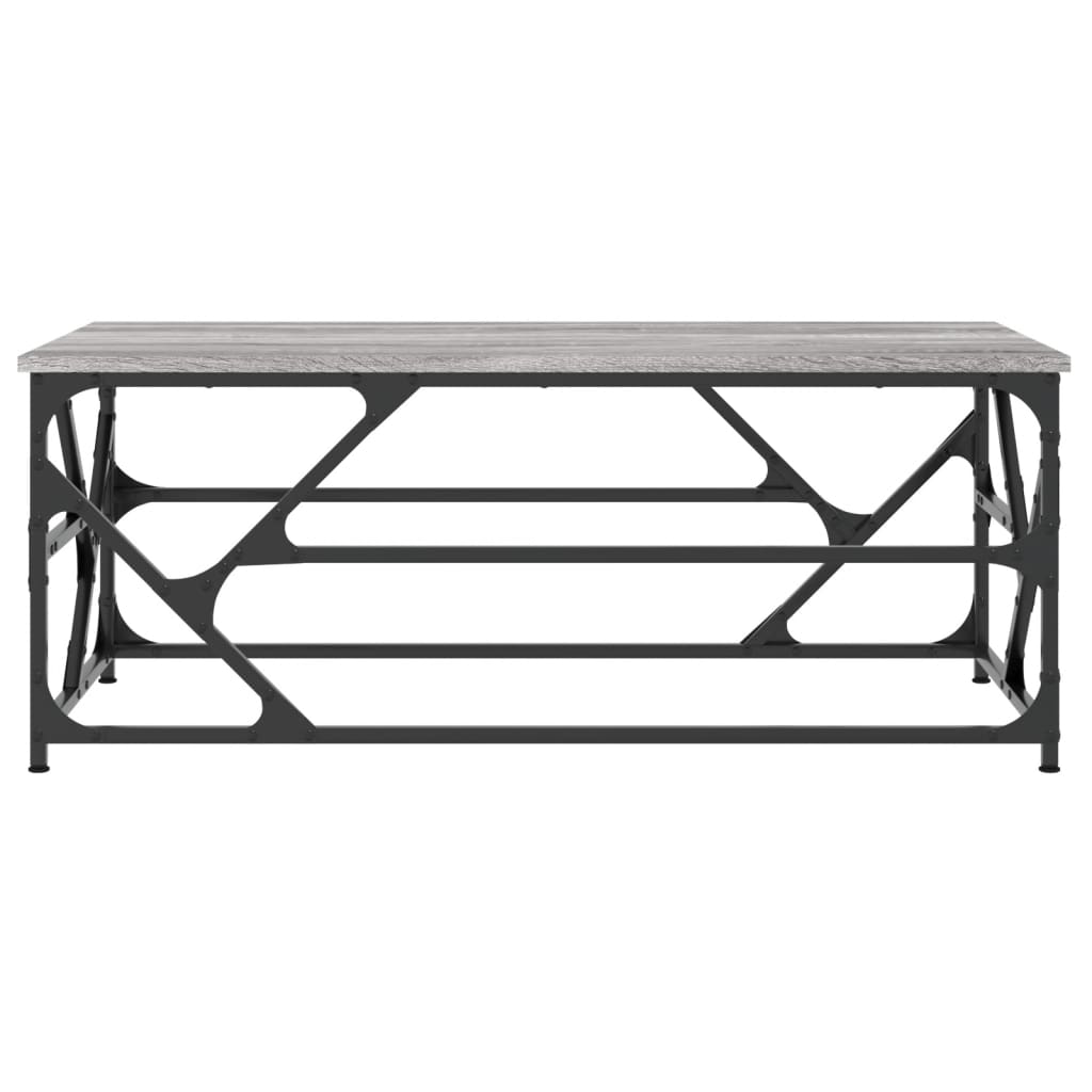 Tavolino da Salotto grigio sonoma 100x50x40cm Legno Multistrato 834128