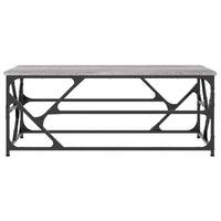 Tavolino da Salotto grigio sonoma 100x50x40cm Legno Multistrato 834128