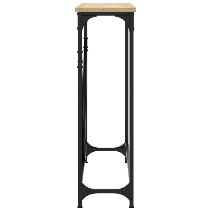 Tavolino Consolle Rovere Sonoma 102x22,5x75cm Legno Multistrato