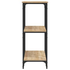 Tavolino Consolle-Tavolino da soggiorno-Tavolo Rovere Sonoma 102x35x90 cm Legno Multistrato