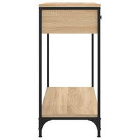 Tavolino Consolle-Tavolino da soggiorno-Tavolo Rovere Sonoma 75x34,5x75cm Legno Multistrato 532353