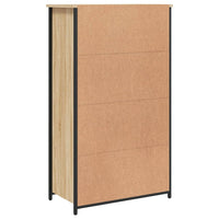 Credenza Rovere Sonoma 62x32x106,5 cm in Legno Multistrato 834206
